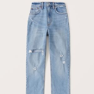 Abercrombie and Fitch NWT '90s Ultra High Rise Straight Jeans